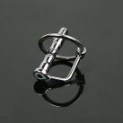 Катетер-мини уретральный из нержавеющей стали с кольцами для мужчин  photo 1