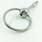 Катетер уретральный из нержавеющей стали с большим кольцом для мужчин 63 мм photo 3