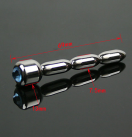 Расширитель уретральный из нержавеющей стали для мужчин  69*7.5 мм  photo 2