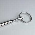 Катетер уретральный из нержавеющей стали с кольцом для мужчин 120 мм photo 1