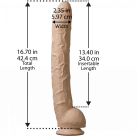 Фалоімітатор Doc Johnson Dick Rambone Cock White photo 2