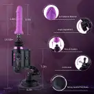 Міні секс-машина Hismith Mini Capsule Sex-Machine with Strong Suction APP, дуже потужна, перезаряджа photo 5