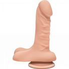 Фалоімітатор Doc Johnson The D - Super D - 6 Inch With Balls - ULTRASKYN photo 1