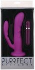 Вібромасажер PURRFECT SILICONE 2WAYS VIBRATOR 6.5INCH photo 2