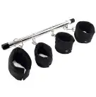 Колодка-розпірка для рук та ніг Art of Sex -Bondage Soft Touch BDSM Spreader, колір чорний photo 2