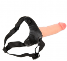 Страпон з фалоімітатором з кібершкіри Пікантні Штучки, 15,2х5 см photo 3