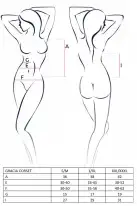 GRACIA CORSET black XXL/XXXL - Passion photo 3