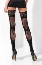 Женские чулки Passion ST025 nero photo 2