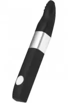 Миниатюрный вибратор флешка на 8 Гб Qvibry Mini Vibe Black, 12х1,5 см photo 2