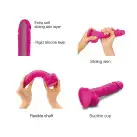 Реалістичний фалоімітатор Strap-On-Me Sliding Skin Realistic Dildo Fuchsia - L, ефект рухливої шкіри photo 2