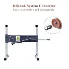 Гнучкий фалоімітатор для секс-машин Hismith 9.25″ Silicone Dildo, система KlicLok photo 4