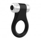 Вібруюче кільце OVO B1 Vibrating Ring, BLACK photo 1