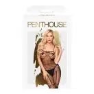 Бодистокинг с чулками и геометрическим рисунком Penthouse - Firecracker Black S/L photo 3