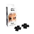 Сексуальные наклейки на грудь со стразом Art of Sex - Ruth pestis with Crystal, Черный photo 3