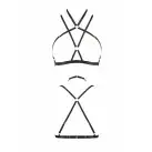 Портупея-стрепи Kelis Bra black XXL/XXXL — Passion Exclusive: трусики в комплекті photo 3