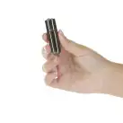 Віброкуля PowerBullet First-Class Bullet 2.5″ з Key Chain Pouch, Gun Metal, 9 режимів вібрації photo 3