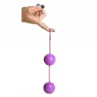 Вагінальні кульки Frisky Super Sized Silicone Benwa Kegel Balls, 4,5 см діаметр photo 3