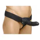 Страпон Size Matters Erection Assist Hollow Silicone Strap On photo 1