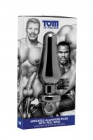 Анальна пробка Tom of Finland Weighted Aluminum Plug with Pull Ring, 13,5 см photo 3