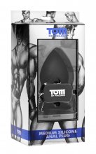 Средняя анальная пробка Tom of Finland Medium Silicone Anal Plug, 7,6х5 см photo 4