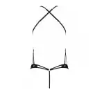 Боді з екошкіри з ремінцями та перфорацією Tamaris Body black XXL/XXXL — Passion photo 4