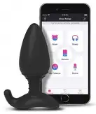 Анальна пробка зі смарт-додатком. Для пар і моделей-вебкам Lovense Hush середня, 12 х 4,45 см photo 4