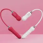 Пульсатор з вакуумним стимулятором Kistoy Cathy White на гнучкому з'єднанні photo 7