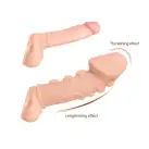 Насадка на член Kokos Extreme Sleeve ES.09 розмір M, потовщуюча, стимулюючий рельєф photo 2