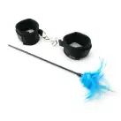 Набір з наручників, маски та пір'їни SENSUAL SEDUCTION photo 1