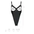 Боди из экокожи CELINE BODY black XXL/XXXL — Passion: с доступом, открытый photo 7