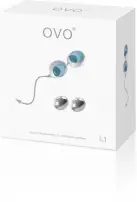 OVO - Кульки OVO L1 Loveballs, LIGHT BLUE photo 3