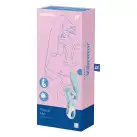 Вібратор-кролик Satisfyer Touch Me Blue, подвійний відросток, 3 потужні мотори photo 7
