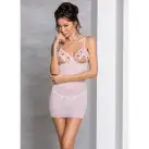 Сорочка с вырезами на груди + стринги LOVELIA CHEMISE white S/M - Passion photo 3