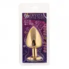 Анальная пробка, Gold Heart Amethyst, L photo 2