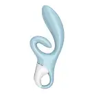 Вібратор-кролик Satisfyer Touch Me Blue, подвійний відросток, 3 потужні мотори photo 2