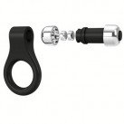 Вібруюче кільце OVO B1 Vibrating Ring, BLACK photo 3