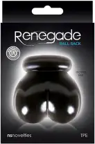 NS Novelties - Насадка на мошонку RENEGADE BALL SACK, BLACK photo 2