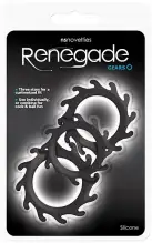 Набір ерекційних кілець RENEGADE GEARS, BLACK photo 2