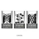 Мастурбатор Tenga Crysta Leaf, унікальний рельєф, стимулювальні пелюстки, прозорий матеріал photo 6