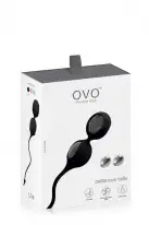 Вагінальні кульки OVO L1A LOVE BALL, BLACK photo 3