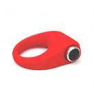 Ерекційне кільце з вібрацією TLC Hard-on Vibrating Silicone Cock Ring photo 1