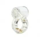 Ерекційне кільце з вібрацією Climax Gems ™ Quartz Ring photo 1