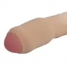 Насадка для збільшення члена CyberSkin 3 Xtra Thick Uncut Penis Extension, + 7,5 см photo 5