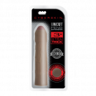 Насадка для збільшення члена CyberSkin 3 Xtra Thick Uncut Penis Extension, + 7,5 см photo 4