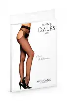 Панчохи з поясом Anne Dales MORGANE T4 Black photo 2