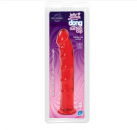 Фалоімітатор Doc Johnson Jelly Jewels - Dong with Suction Cup - Red photo 2
