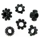 Набор насадок JOY RINGS BLACK (6 шт.) photo 1