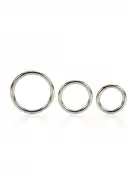 Набір кілець Silver Ring - 3 Piece Set photo 2