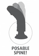 Вібратор Vibrating Cock 10 Inch 22,8х6,3 см. photo 4