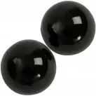 Вагинальные шарики XL BENWA BALLS BLACK  (3,2см) photo 2